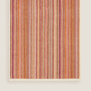 Toalla de baño reversible de rayas Gardenia color varios 100% Algodón