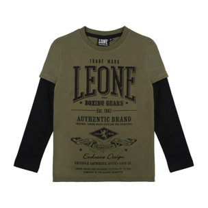 Camiseta infantil de manga larga Leone 1947 Wacs