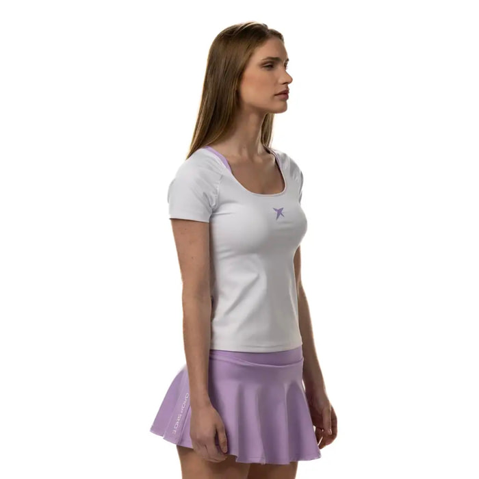 Camiseta de pádel mujer Amatista Drop Shot