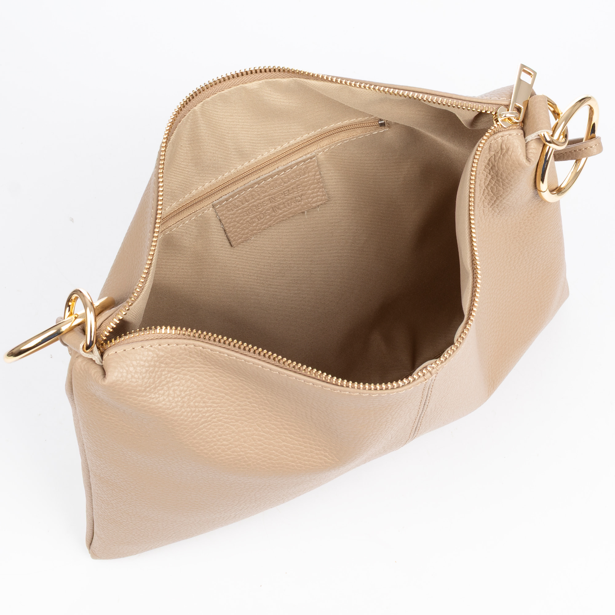 Bellusco Bolso de hombro Mujer. Piel auténtica Dollaro.
