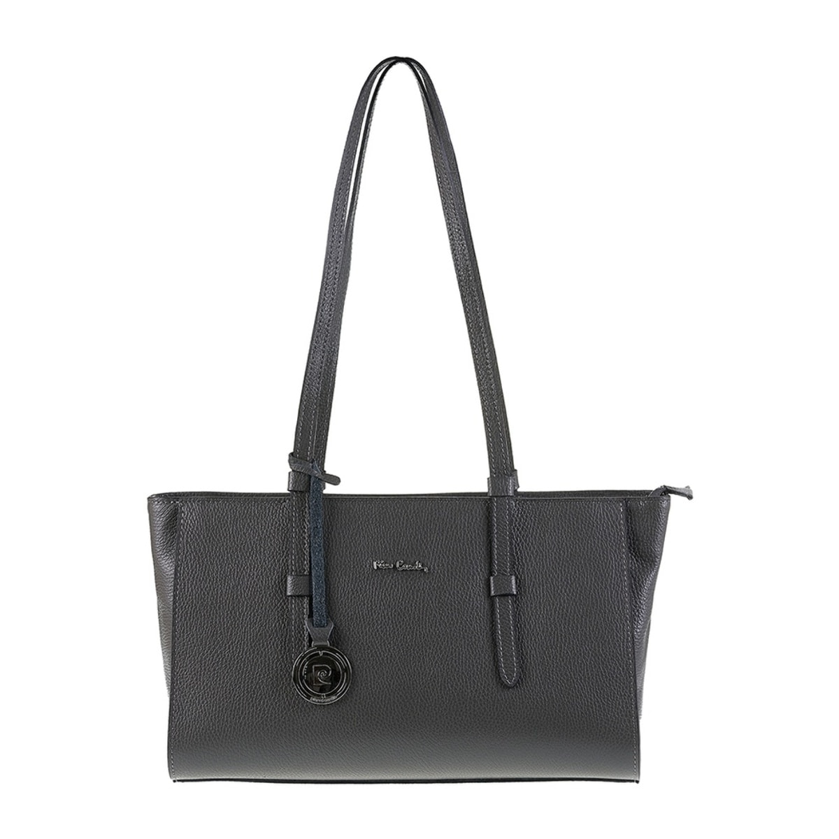 Borsa a mano da donna Made in Italy - Modello Valeria Nova - 100% pelle - 42.0 x 21.5 x 12.5 cm