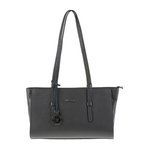 Borsa a mano da donna Made in Italy - Modello Valeria Nova - 100% pelle - 42.0 x 21.5 x 12.5 cm