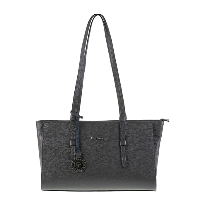 Borsa a mano da donna Made in Italy - Modello Valeria Nova - 100% pelle - 42.0 x 21.5 x 12.5 cm