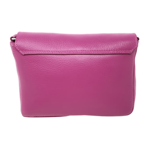 Chicca Borse Tracollina Donna in Pelle Fucsia