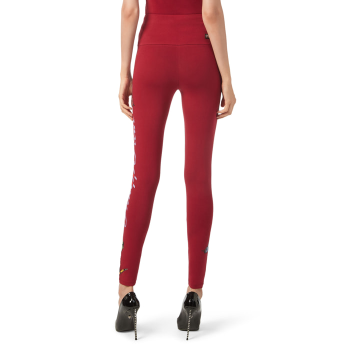 PHILIPP PLEIN Jogging Leggings "Butterfly"