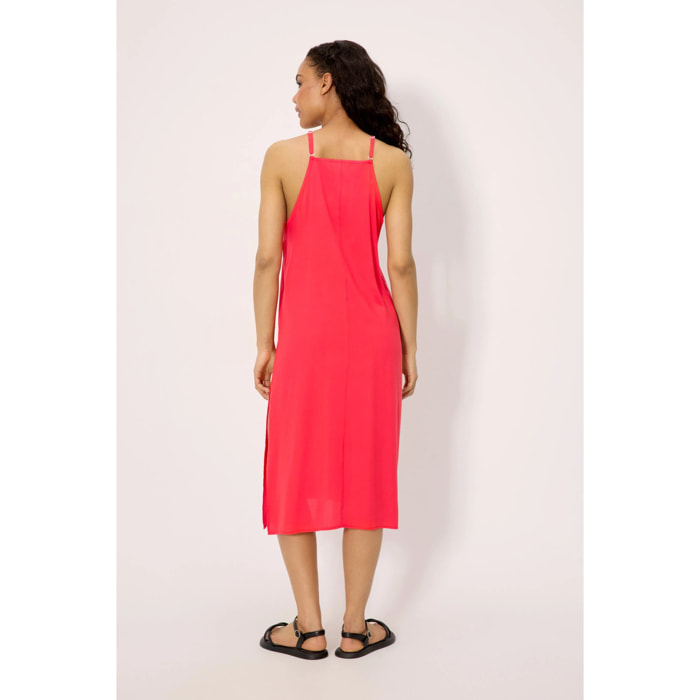 Vestito midi Arancio