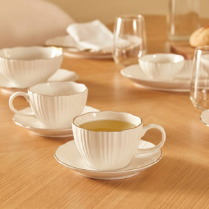 Tasse Daphné 130ml blanc
