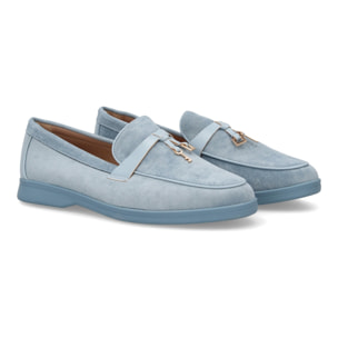 Mocasín de mujer color pastel comodo y elegante