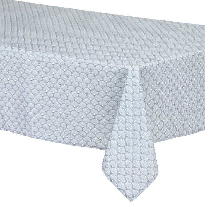 Nappe anti-tache "Livia" gris 150x300cm