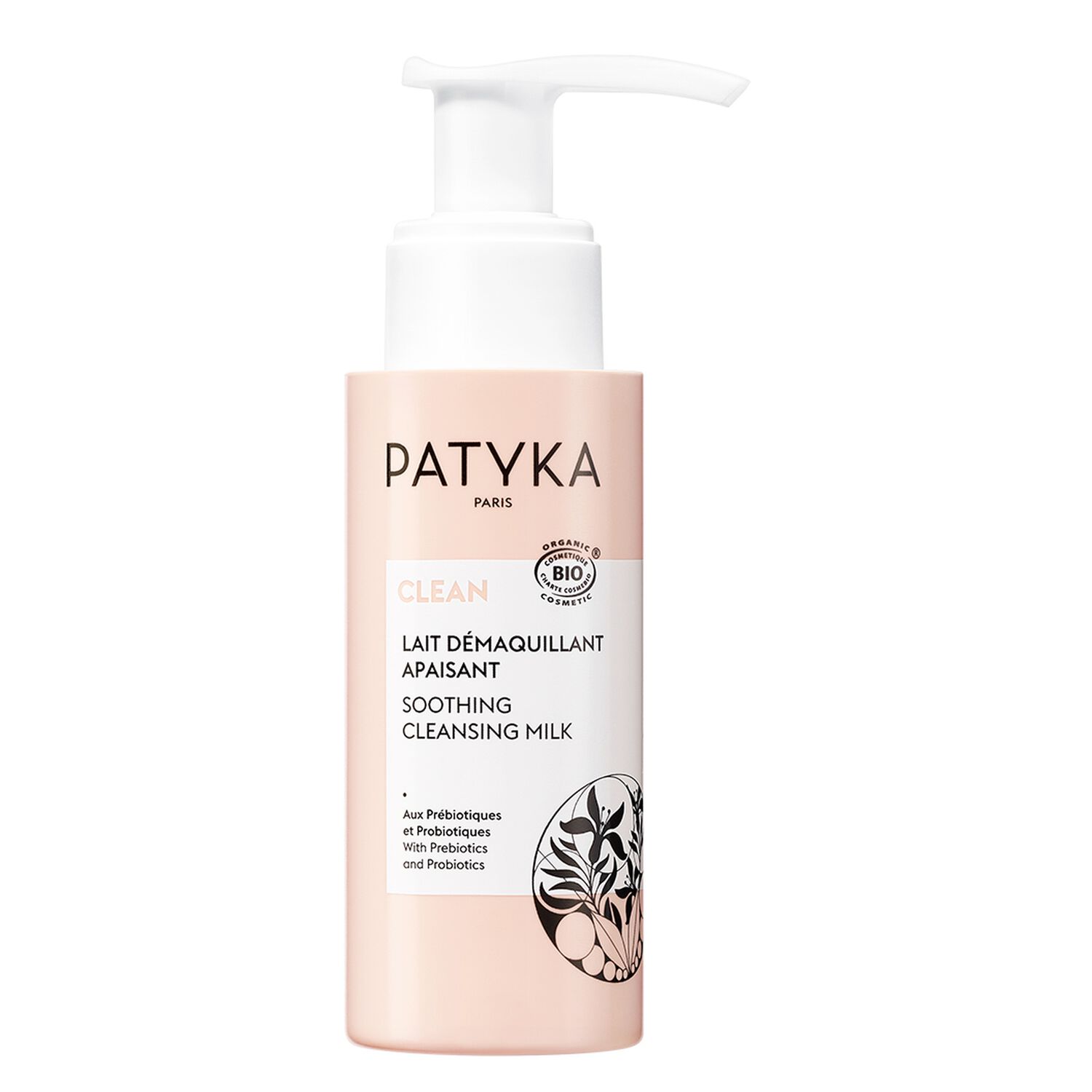 Clean  - Lait démaquillant Apaisant Bio 50 ml