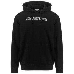 Kappa - Sudaderas Hombre Negro - Logo Femmo