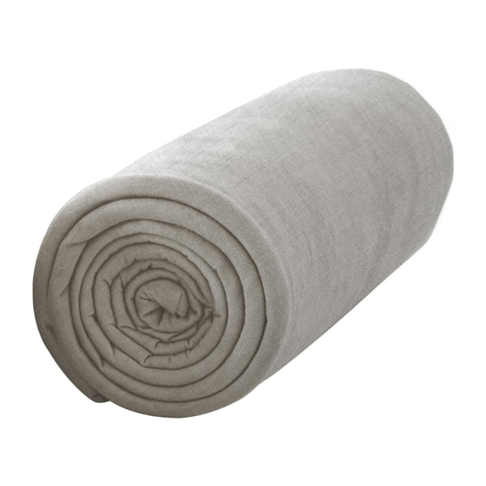 Drap Housse - Bonnet:23cm Mastic