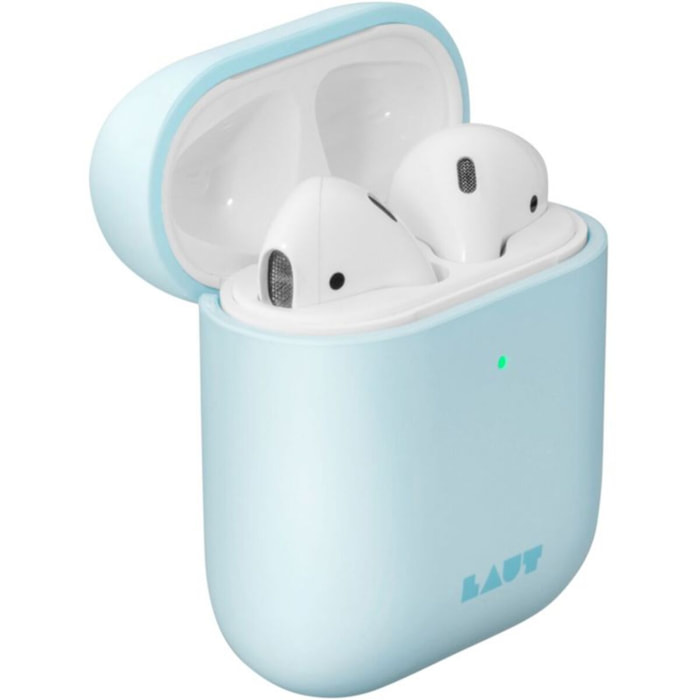 Coque LAUT Airpods Pastels bleu