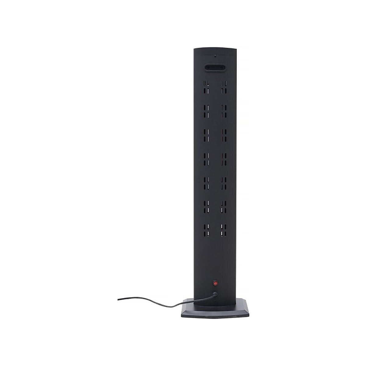 Chauffage électrique radiant "Tornado" - 2000W - Noir
