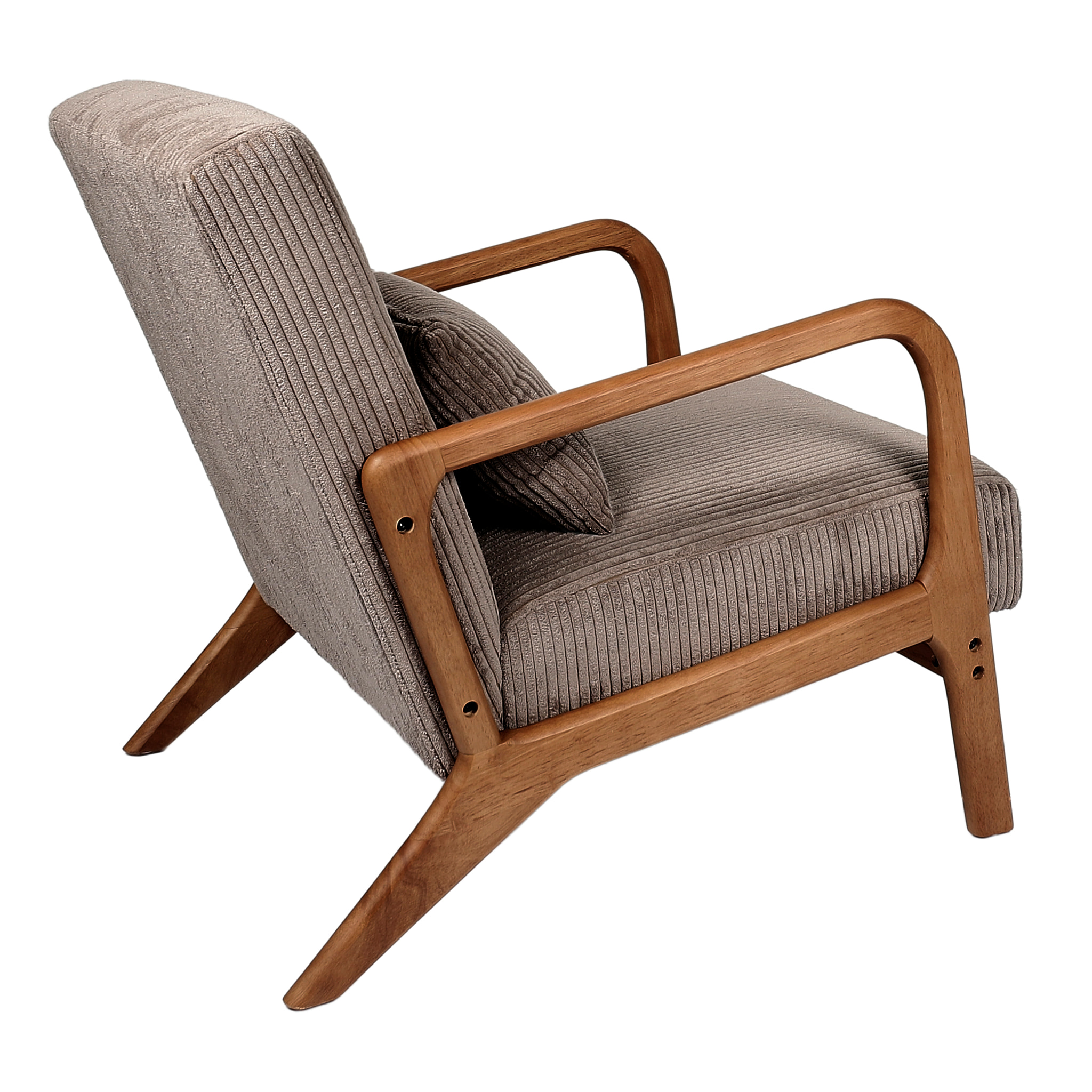 Fauteuil Salon Cotele Scott Taupe