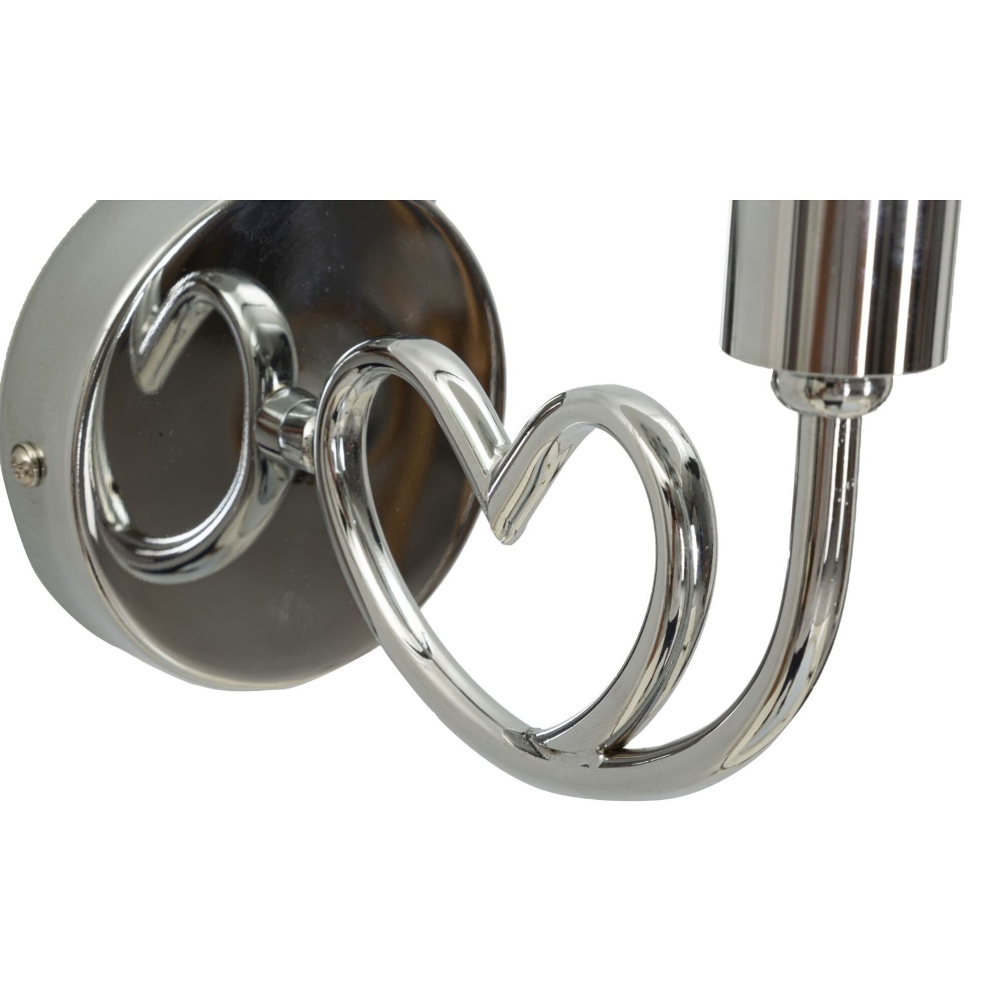 LAMPADA DA MURO LOVY SILVER CM 23X15X22