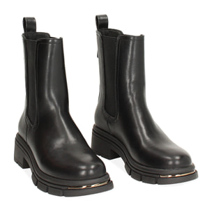 Botines negros