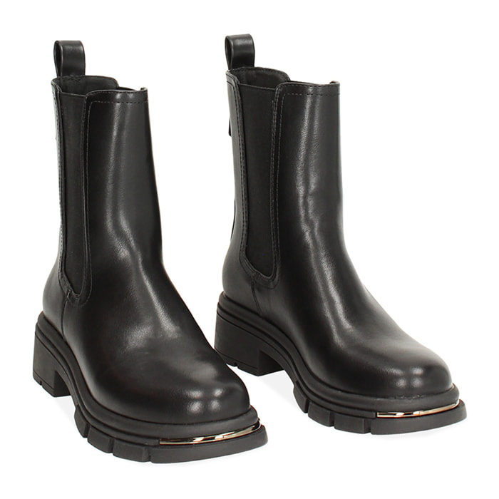 Botines negros