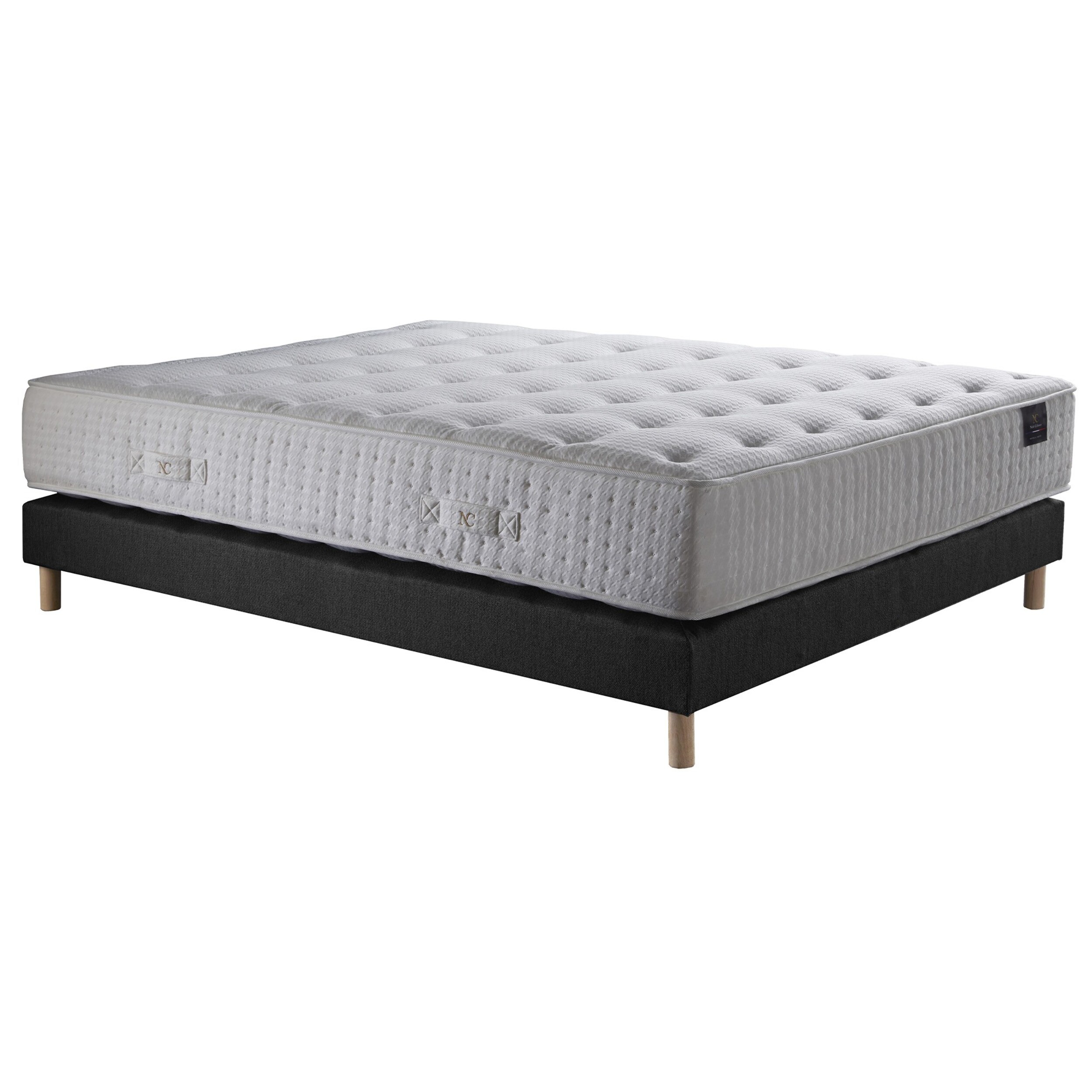 Ensemble Séléné 2 - Matelas ressorts ensachés Accueil latex