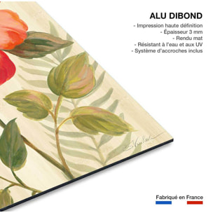 Tableau Diamant d'hibiscus Tableau alu Dibond
