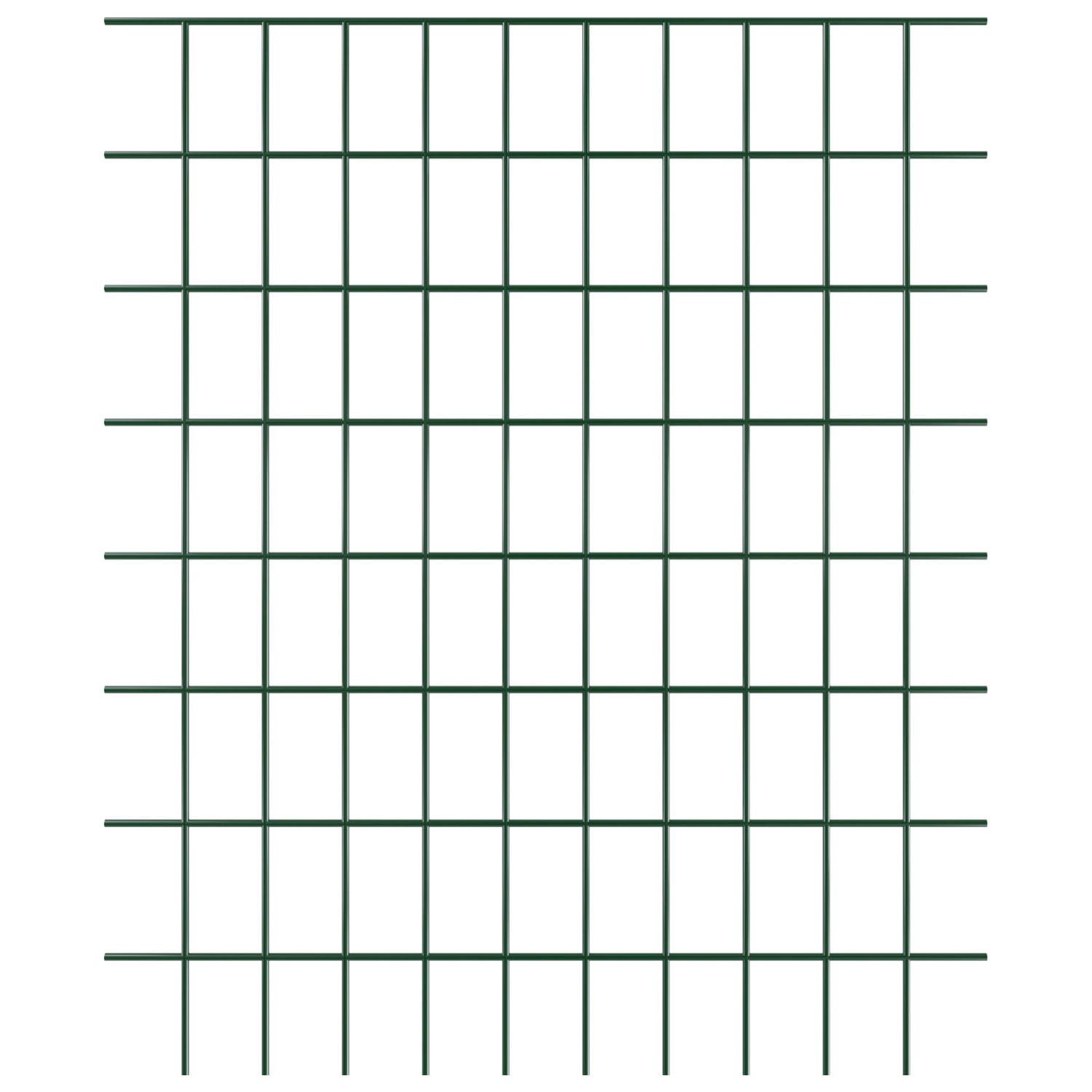 Rotolo Rete Metallica Per Recinzioni 25 M Zincata Plastificata Elettrosaldata Rigida Per Giardino Orto Piante Spazi Esterni (125 Cm)