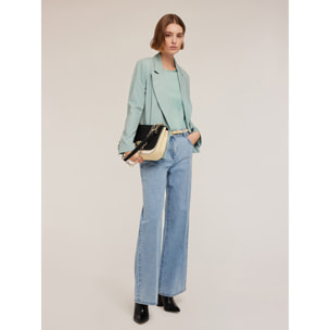 Motivi - Jeans wide leg light blue - Azzurro