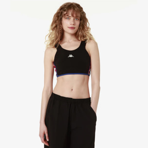 Kappa - Camisetas y tops Mujer Negro - 222 BANDA LEXAGT