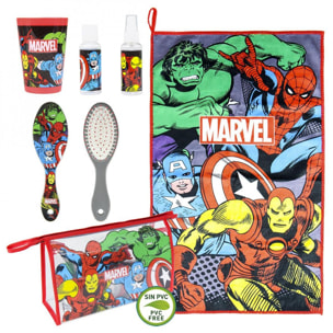 Trousse Set Accessori Viaggio Avengers Lui Marvel Multicolor