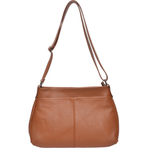 Borsa a tracolla Anna Luchini Cammello
