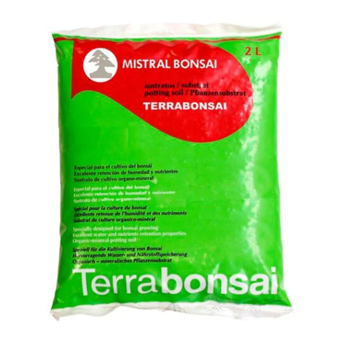 Sustrato bonsáis Terrabonsai 2 L