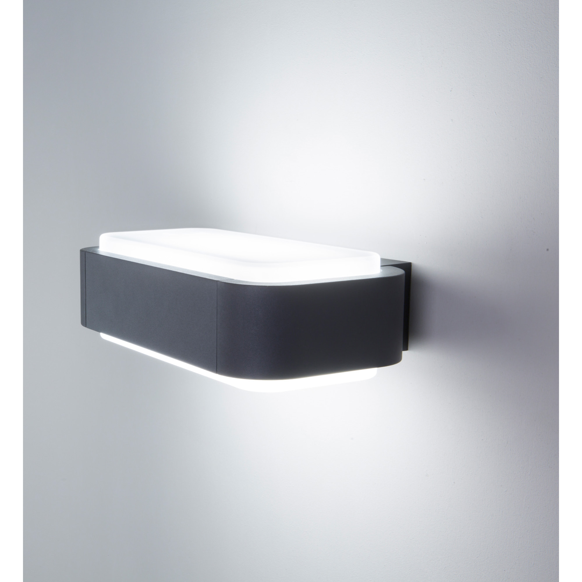 STICKER LED Lampe applique gris fonce