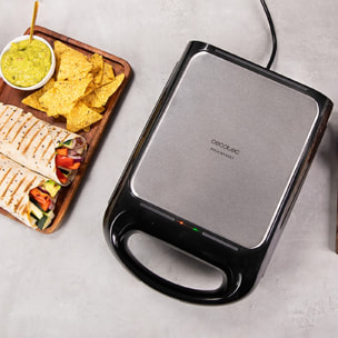 Sandwichera Rock'nToast Family 3in1. 1500 W, Capacidad para 4 Sandwiches, Revest