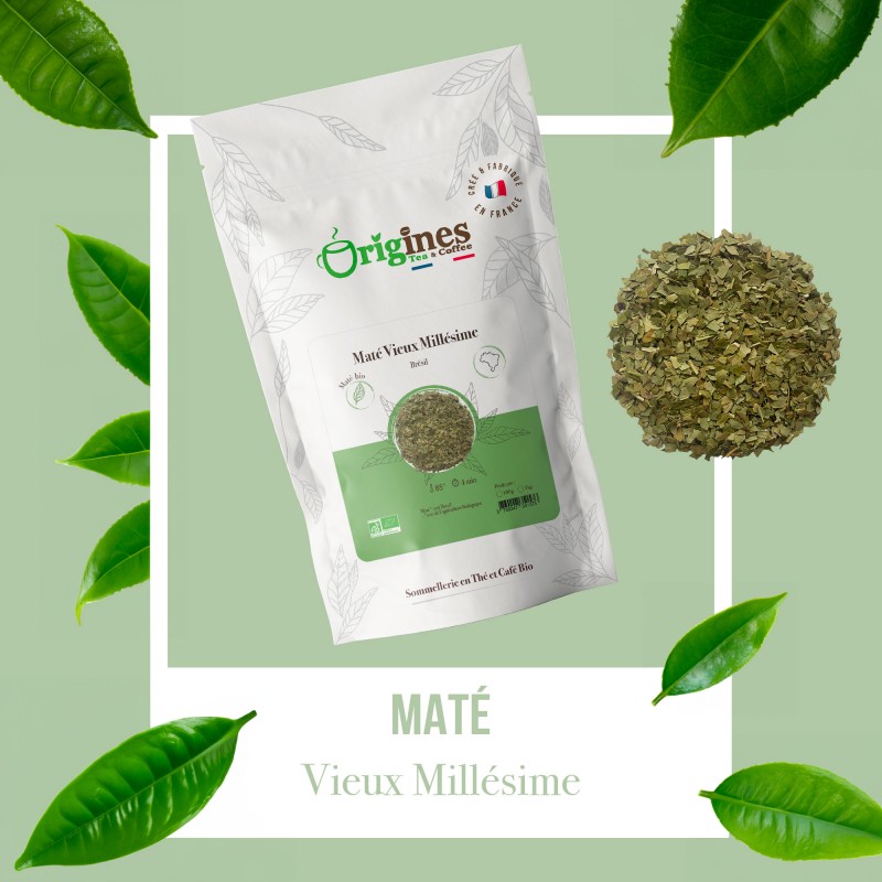 Maté Bio Vieux Millesimé - Sachet 100g