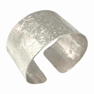 Pulsera brazalete "Alunizaje en plata"