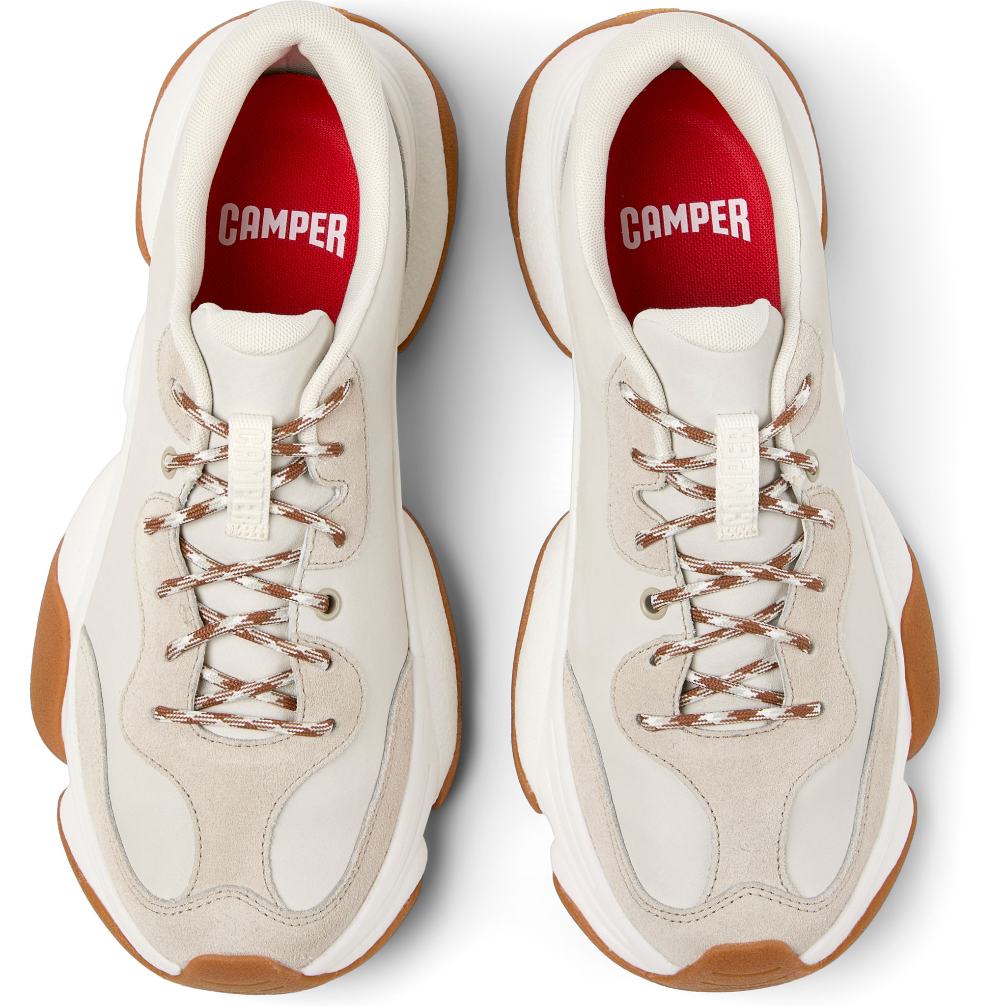 Zapatillas - CAMPER Karst 2 - Blanco - Cuero liso