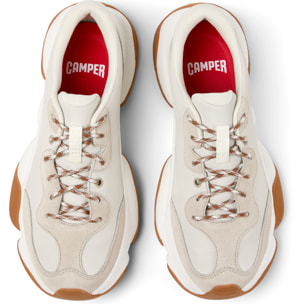 Zapatillas - CAMPER Karst 2 - Blanco - Cuero liso