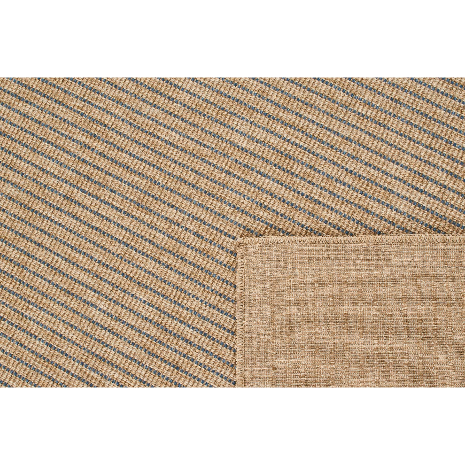 Tapis effet toille de jute