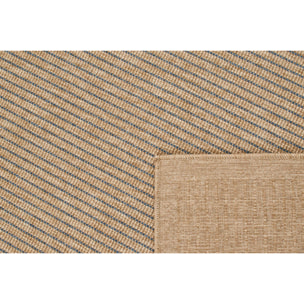 Tapis effet toille de jute