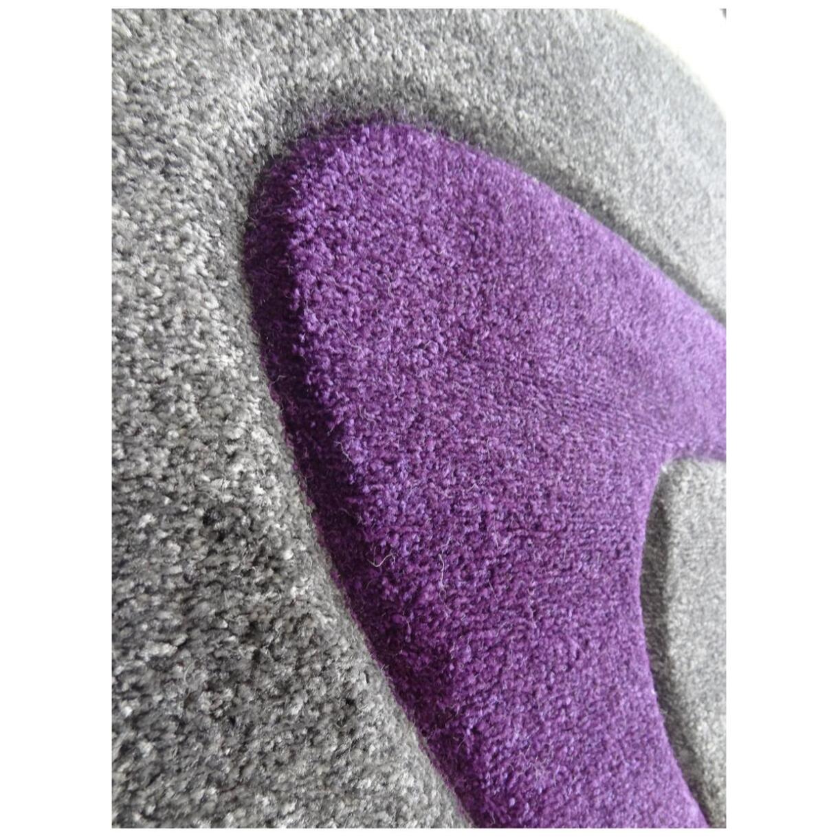 Tapis salon et chambre tissé motif rond HOJA