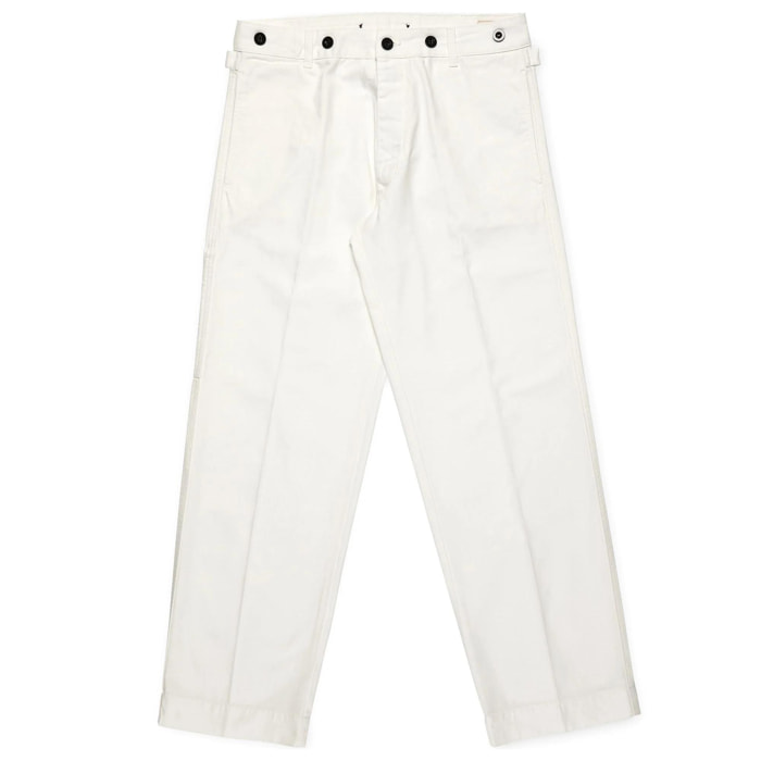 Pantaloni Sebago Uomo Bianco STEVEDORE