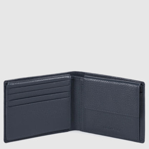 Piquadro Portefeuille homme avec porte-CNI, porte-monnaie