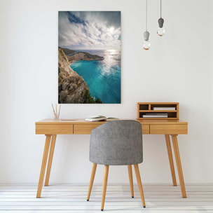 Tableau bleu méditerranéen Toile imprimée