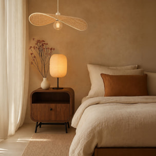 Suspension aérienne en bambou d60cm SOLEA