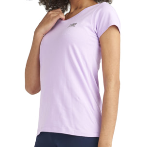 Camiseta de mujer con logo pequeño y manga corta Training