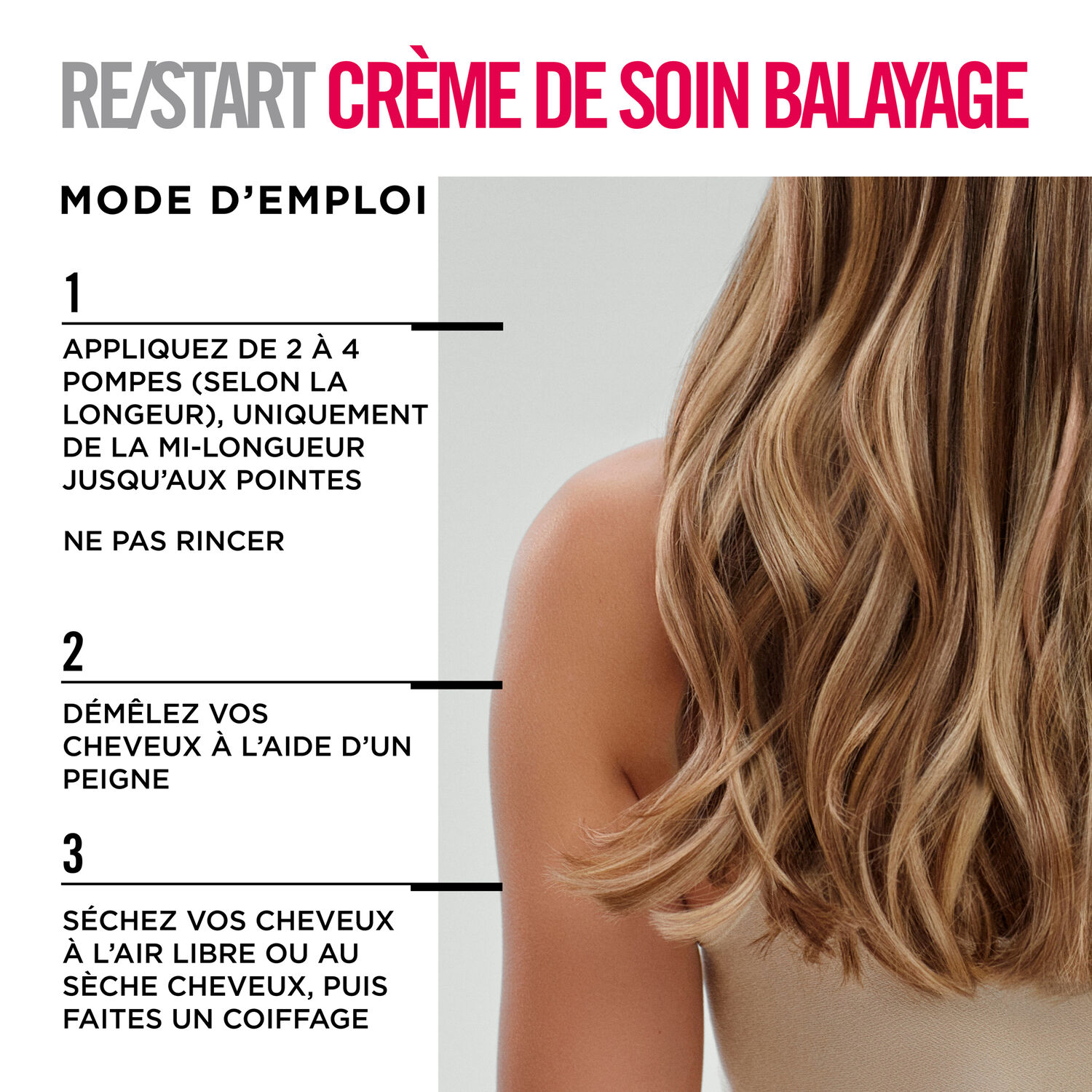 Re/Start - Crème Soin Spécial Balayage Sans Rinçage