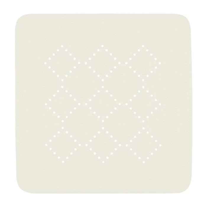 Tapis Fond de douche PVC ALASKA 55x55cm Blanc Spirella