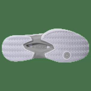 Zapatillas de Pádel AT10 LUX Blanco/Gris