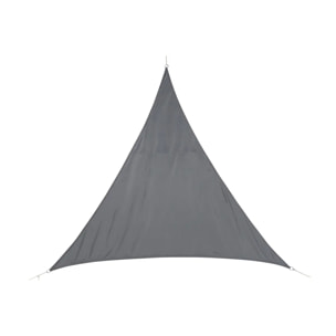 Voile d'ombrage triangulaire Curacao Ardoise