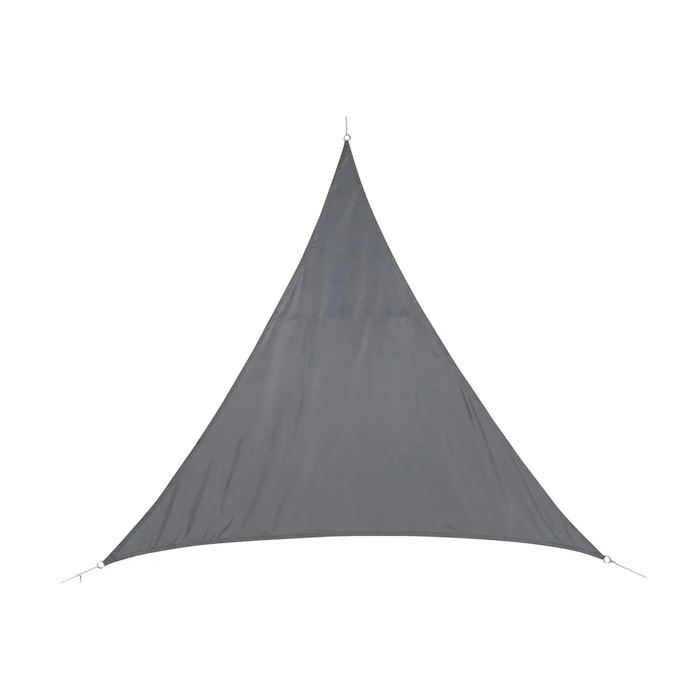 Voile d'ombrage triangulaire Curacao Ardoise