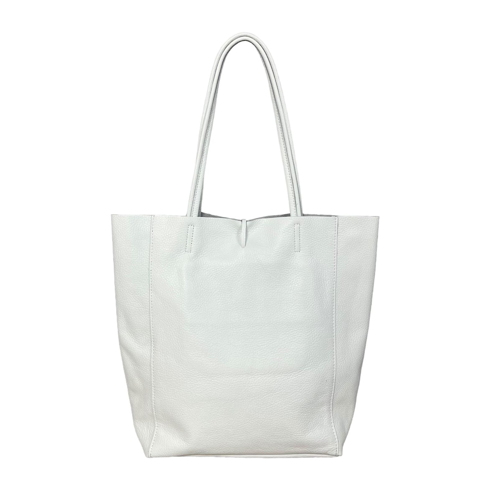 Borsa Shopper Cheval Firenze Adele Bianco